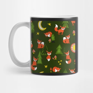 little fox in the forest Mug